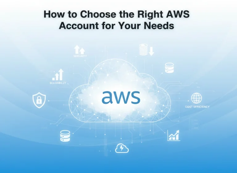 How to Choose the Right AWS Account for Your Needs