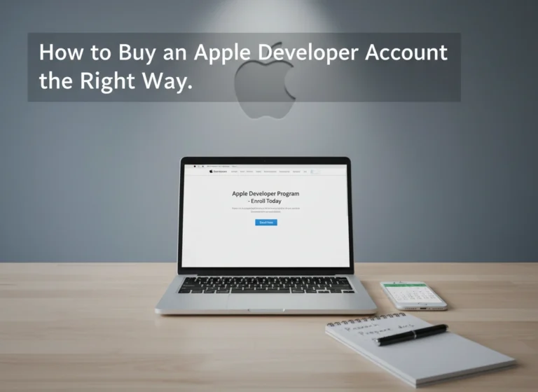 How to Buy an Apple Developer Account the Right Way